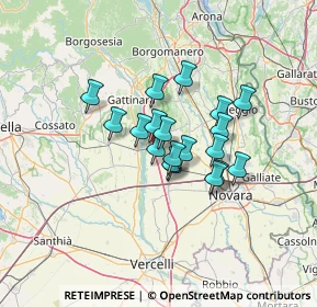 Mappa , 28064 Sillavengo NO, Italia (9.03211)