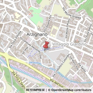 Mappa Via A. Diaz, 39, 36071 Arzignano, Vicenza (Veneto)