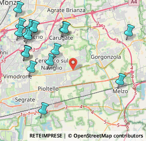 Mappa Strada Padana Superiore, 20051 Cassina de' Pecchi MI (5.38)