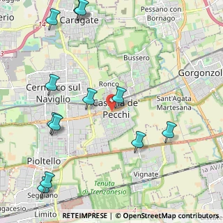 Mappa Strada Padana Superiore, 20051 Cassina de' Pecchi MI (2.71917)
