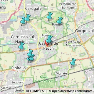 Mappa Strada Padana Superiore, 20051 Cassina de' Pecchi MI (2.04727)