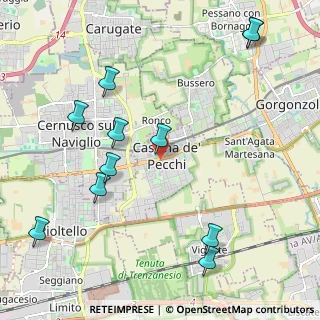 Mappa Strada Padana Superiore, 20051 Cassina de' Pecchi MI (2.52455)
