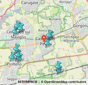 Mappa Strada Padana Superiore, 20051 Cassina de' Pecchi MI (2.30143)