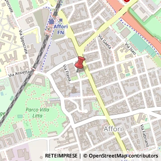 Mappa Via Franco Faccio, 15, 20161 Milano, Milano (Lombardia)