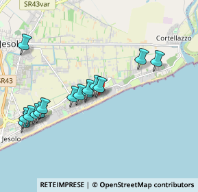 Mappa Piazza Torino, 30016 Jesolo VE, Italia (1.93133)