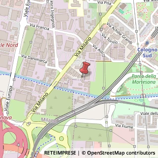 Mappa Via Milano, 147, 20093 Vimodrone, Milano (Lombardia)