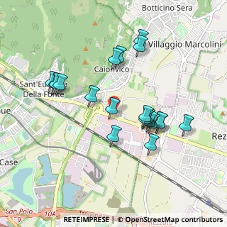 Mappa Via Pietro Cossa, 25135 Brescia BS, Italia (0.8855)
