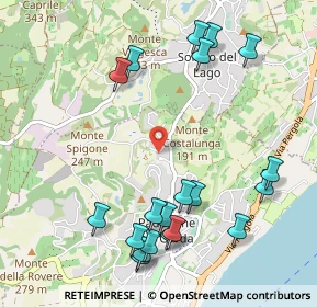 Mappa Via Metelli, 25080 Padenghe Sul Garda BS, Italia (1.209)