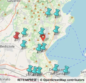 Mappa Via Metelli, 25080 Padenghe Sul Garda BS, Italia (4.44357)