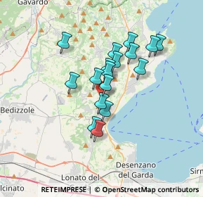 Mappa Via Metelli, 25080 Padenghe Sul Garda BS, Italia (2.66353)