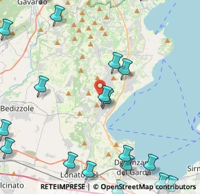 Mappa Via Metelli, 25080 Padenghe Sul Garda BS, Italia (6.343)