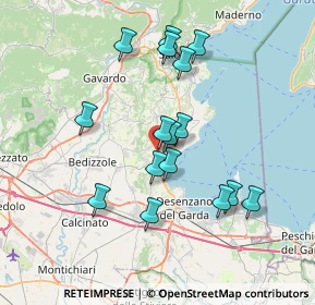 Mappa Via Metelli, 25080 Padenghe Sul Garda BS, Italia (6.64625)
