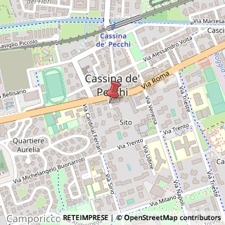 Mappa Via Roma, 16, 20060 Cassina de' Pecchi, Milano (Lombardia)