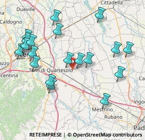 Mappa Via Boschetta, 36040 Grumolo delle Abbadesse VI, Italia (8.736)