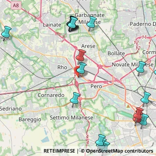 Mappa Via Felice Cavallotti, 20016 Pero MI, Italia (6.1995)