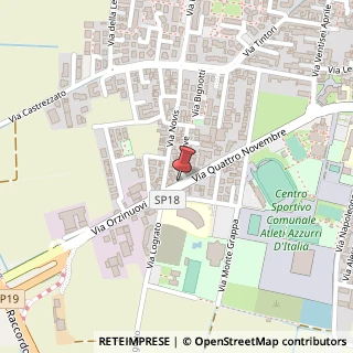 Mappa Via IV Novembre, 25039 Travagliato, Brescia (Lombardia)