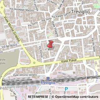 Mappa Via Grossi Ingegner Giuseppe, 6, 24047 Treviglio, Bergamo (Lombardia)