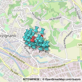 Mappa Via Almerigo da Schio, 36071 Arzignano VI, Italia (0.26786)