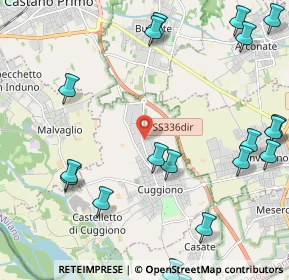Mappa Via IV Novembre, 20012 Cuggiono MI, Italia (3.012)