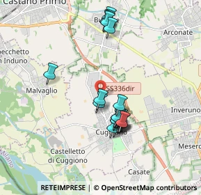 Mappa Via IV Novembre, 20012 Cuggiono MI, Italia (1.6455)