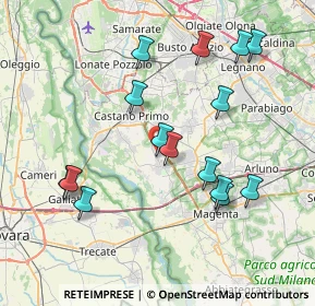 Mappa Via IV Novembre, 20012 Cuggiono MI, Italia (7.874)