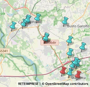 Mappa Via IV Novembre, 20012 Cuggiono MI, Italia (4.99765)