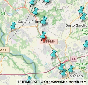 Mappa Via IV Novembre, 20012 Cuggiono MI, Italia (6.0985)