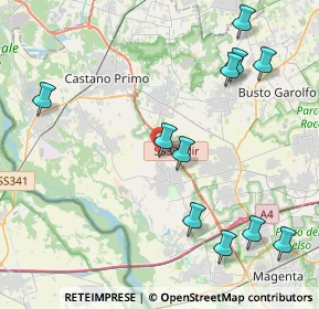 Mappa Via IV Novembre, 20012 Cuggiono MI, Italia (4.92091)