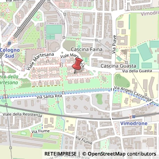 Mappa Viale Martesana, 25, 20090 Vimodrone, Milano (Lombardia)