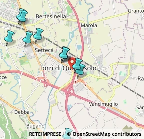 Mappa Via Venezia, 36040 Torri di Quartesolo VI, Italia (2.10727)