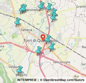 Mappa Via Venezia, 36040 Torri di Quartesolo VI, Italia (2.31091)