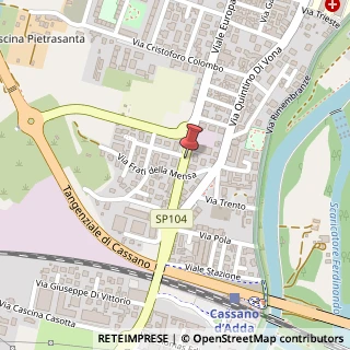 Mappa Corso Europa, 34, 20062 Cassano d'Adda, Milano (Lombardia)