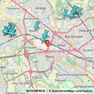 Mappa Fiera Milano - Porta Est, 20017 Rho MI, Italia (3.21474)