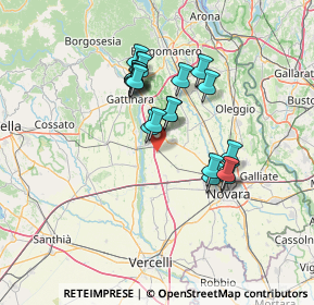 Mappa , 28064 Sillavengo NO, Italia (11.2635)