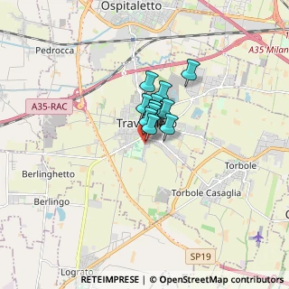 Mappa Via Macello, 25039 Travagliato BS, Italia (0.73167)