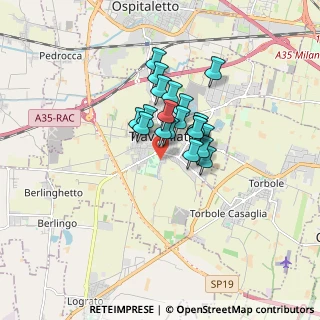 Mappa Via Macello, 25039 Travagliato BS, Italia (1.0705)