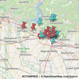 Mappa Via Macello, 25039 Travagliato BS, Italia (10.3825)
