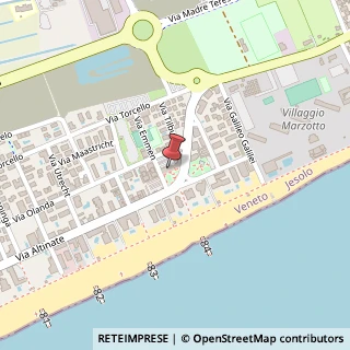 Mappa Piazza Torino, 15, 30016 Jesolo, Venezia (Veneto)