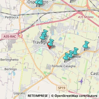 Mappa Via Papa Pio XI, 25039 Travagliato BS, Italia (2.63833)