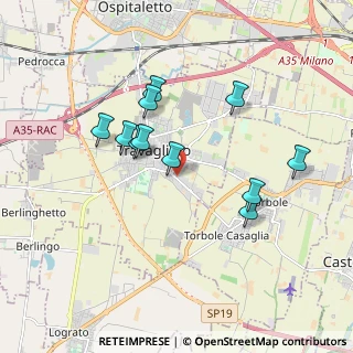 Mappa Via Papa Pio XI, 25039 Travagliato BS, Italia (1.64273)