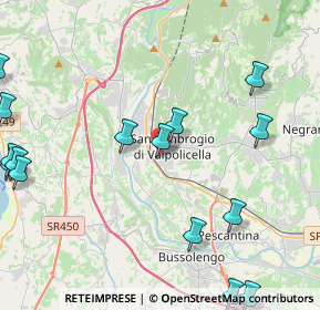 Mappa Via Don Giovanni Minzoni, 37015 Sant'Ambrogio di Valpolicella VR, Italia (6.09176)