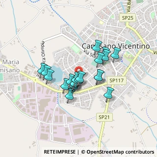 Mappa Via Brigata Orobica, 36043 Camisano Vicentino VI, Italia (0.3145)