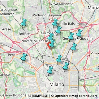 Mappa Via Giuseppe Regaldi, 20161 Milano MI, Italia (3.66417)