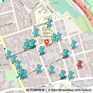 Mappa Via Giuseppe Regaldi, 20161 Milano MI, Italia (0.14483)