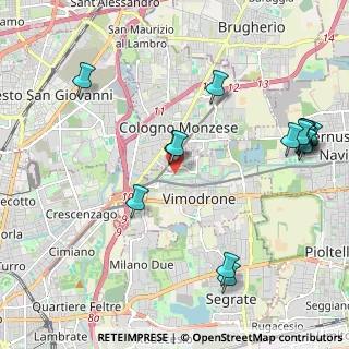 Mappa Viale Martesana n°173 Pal. A, 20090 Vimodrone MI, Italia (2.50133)