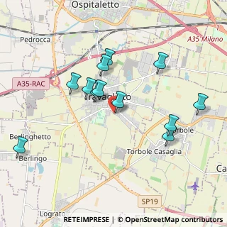 Mappa Via Don Angelo Marini, 25039 Travagliato BS, Italia (1.80583)