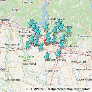 Mappa Via Don Angelo Marini, 25039 Travagliato BS, Italia (10.945)