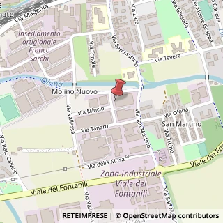 Mappa Via Tanaro, 17, 20017 Rho, Milano (Lombardia)