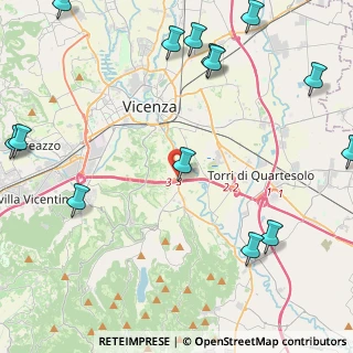 Mappa SS N. 247 della Riviera Berica, 36100 Vicenza VI, Italia (6.24429)