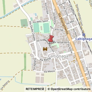 Mappa Via marconi 44, 28060 Caltignaga, Novara (Piemonte)